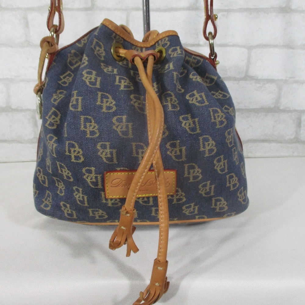 Dooney & Bourke Denim Signature Shoulder Bag